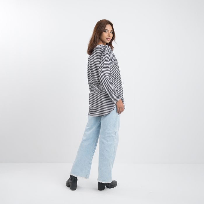 Women’s Black Full Sleeve T-Shirt - Image 4