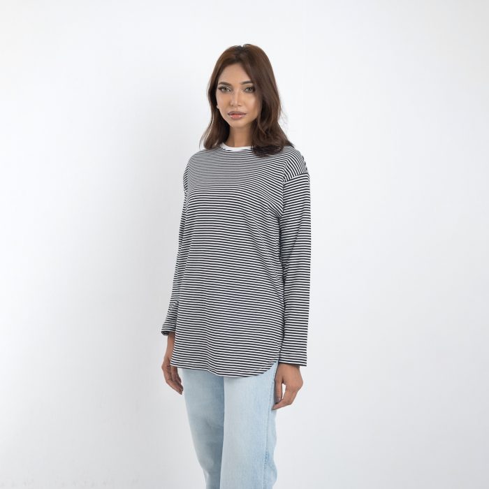 Women’s Black Full Sleeve T-Shirt - Image 1