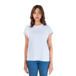 Essential Cotton Crew Neck Tee - Ice Blue
