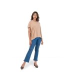 Essential Oversized Tee – Sand Beige - Image 2