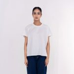 Women’s Classic Oversized White T-Shirt - Image 3