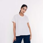 Women’s Classic Oversized White T-Shirt - Image 4