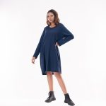 Women’s Navy Long Sleeve Relaxed Fit - Image 4