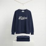 Grey Printed Crewneck Sweatshirt – Premium Cotton Casual Wear
