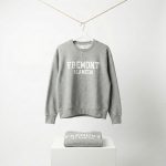 Grey "Fremont" Printed Crewneck Sweatshirt